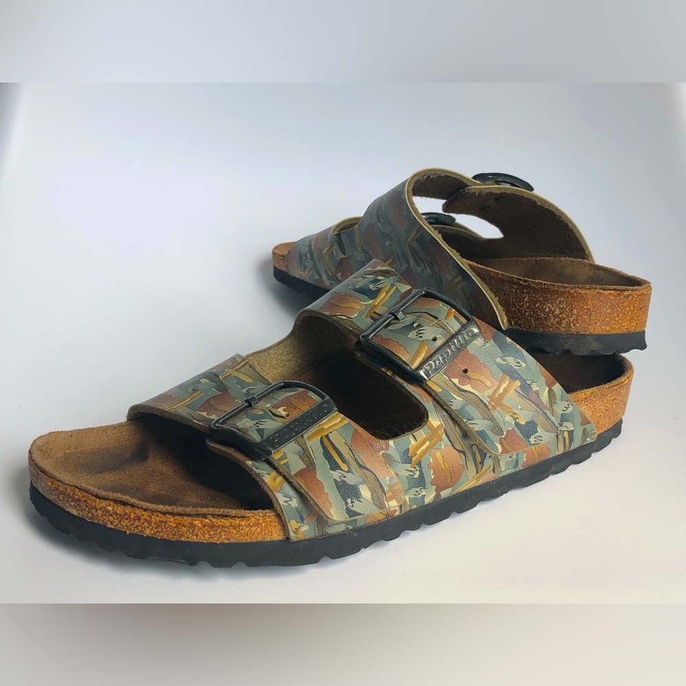 Birkenstock Papillio Jerry Garcia Grateful Dead Arizona Style Sandals Sz 38 EUC
